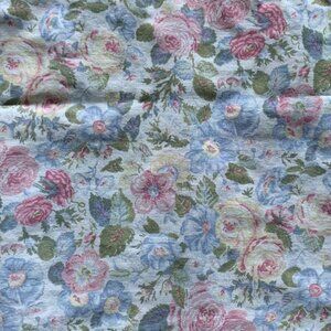 Vintage Laura Ashley Valance Sycamore Quartet Floral Shabby Cottage 84x18” #1